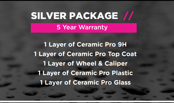 Ceramic Pro Packages - Silver